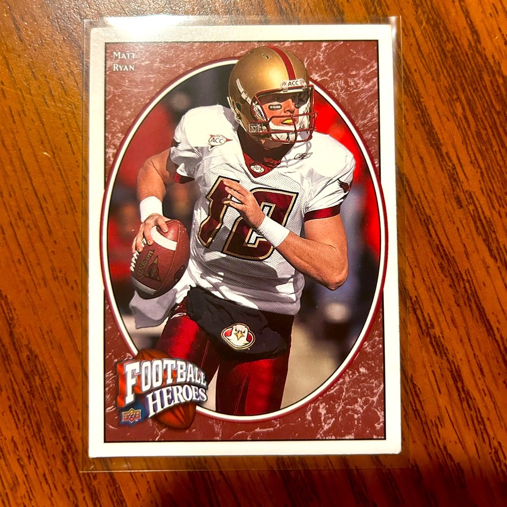 Matt Ryan 2008 Upper Deck Rookie Trading Card